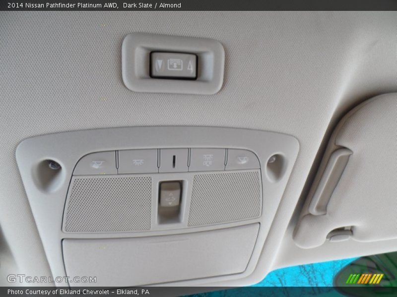 Dark Slate / Almond 2014 Nissan Pathfinder Platinum AWD