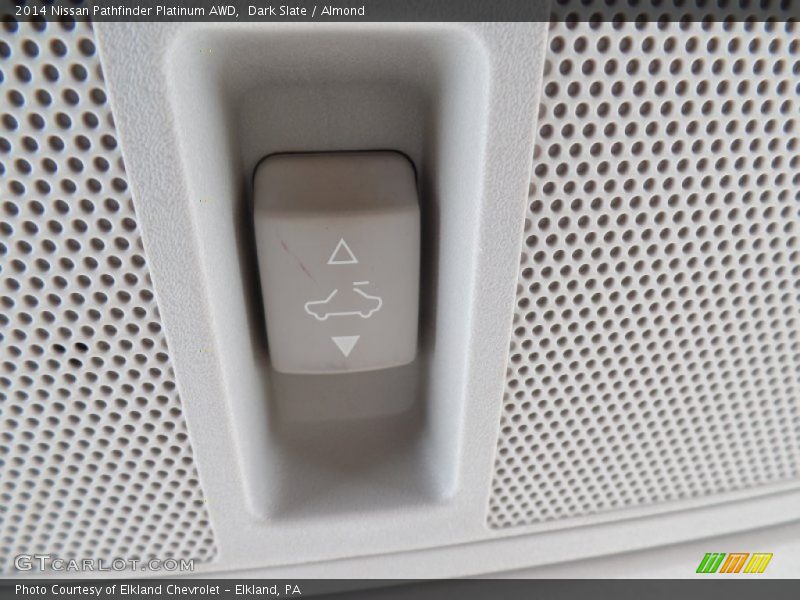 Dark Slate / Almond 2014 Nissan Pathfinder Platinum AWD