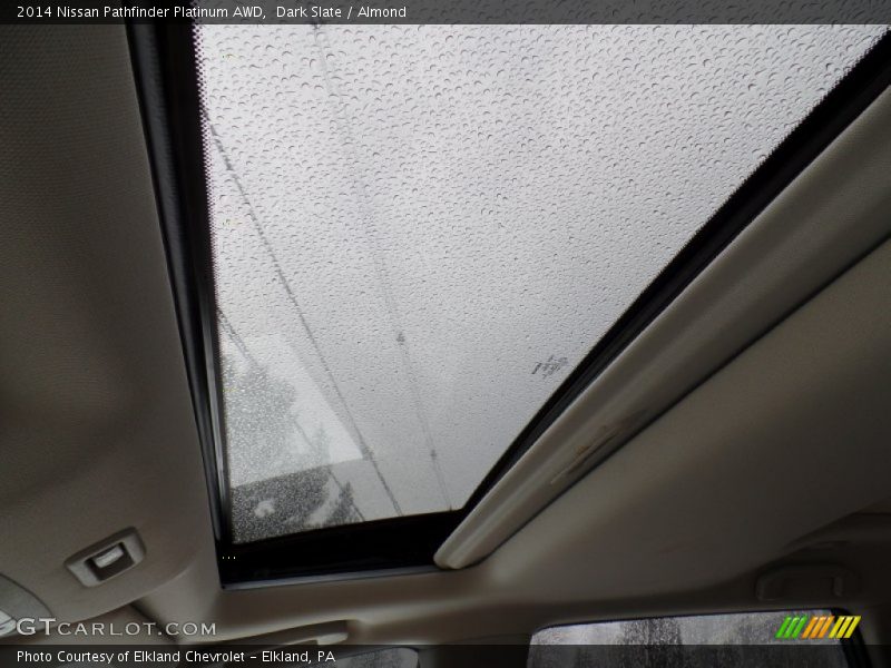 Dark Slate / Almond 2014 Nissan Pathfinder Platinum AWD