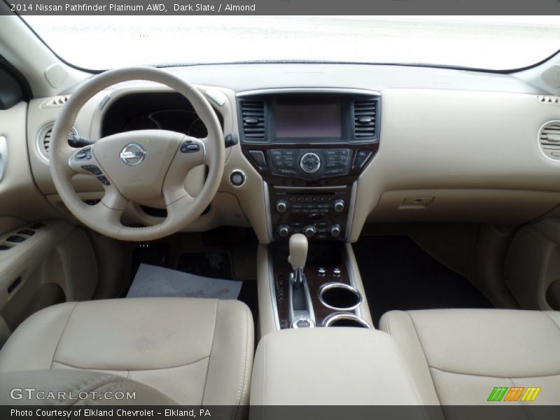 Dark Slate / Almond 2014 Nissan Pathfinder Platinum AWD