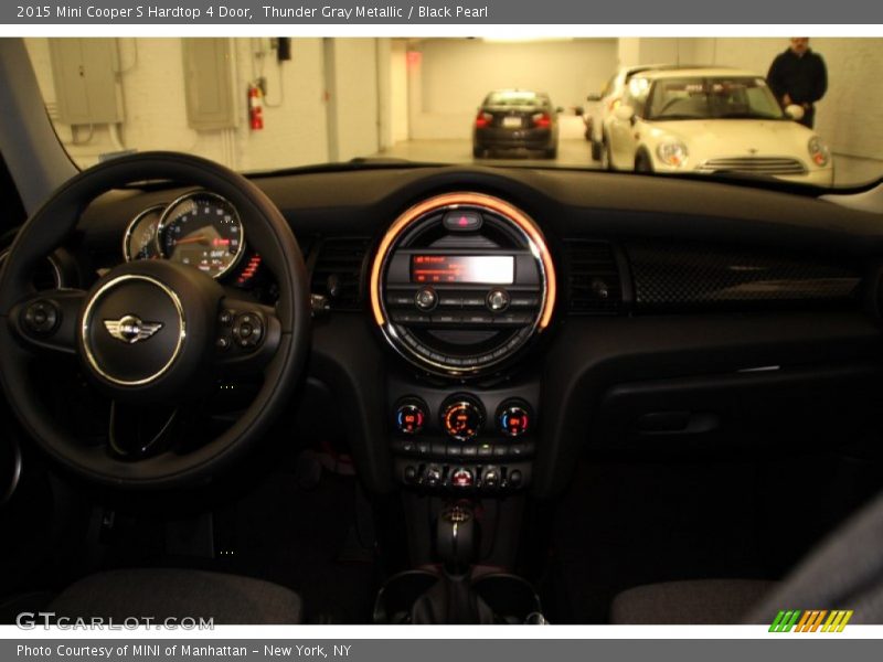 Thunder Gray Metallic / Black Pearl 2015 Mini Cooper S Hardtop 4 Door