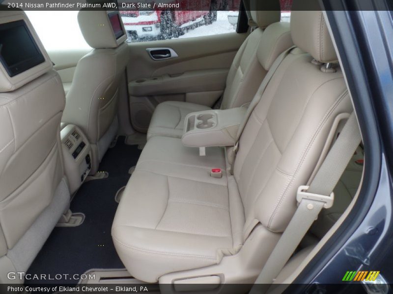 Dark Slate / Almond 2014 Nissan Pathfinder Platinum AWD