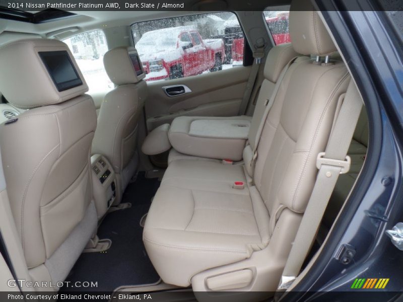 Dark Slate / Almond 2014 Nissan Pathfinder Platinum AWD