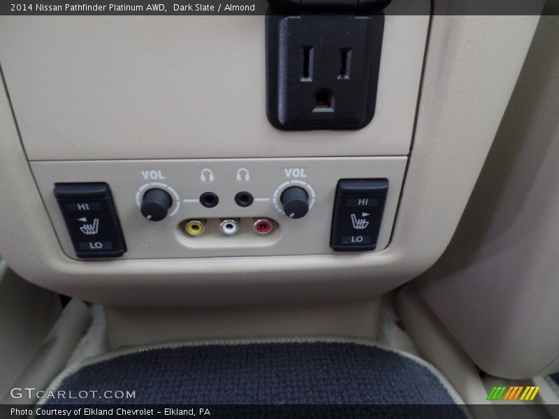 Dark Slate / Almond 2014 Nissan Pathfinder Platinum AWD