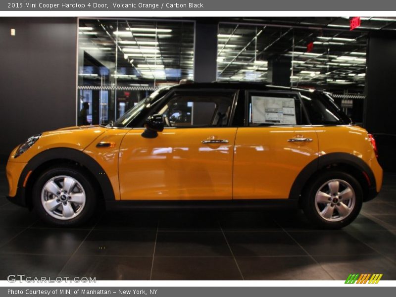  2015 Cooper Hardtop 4 Door Volcanic Orange