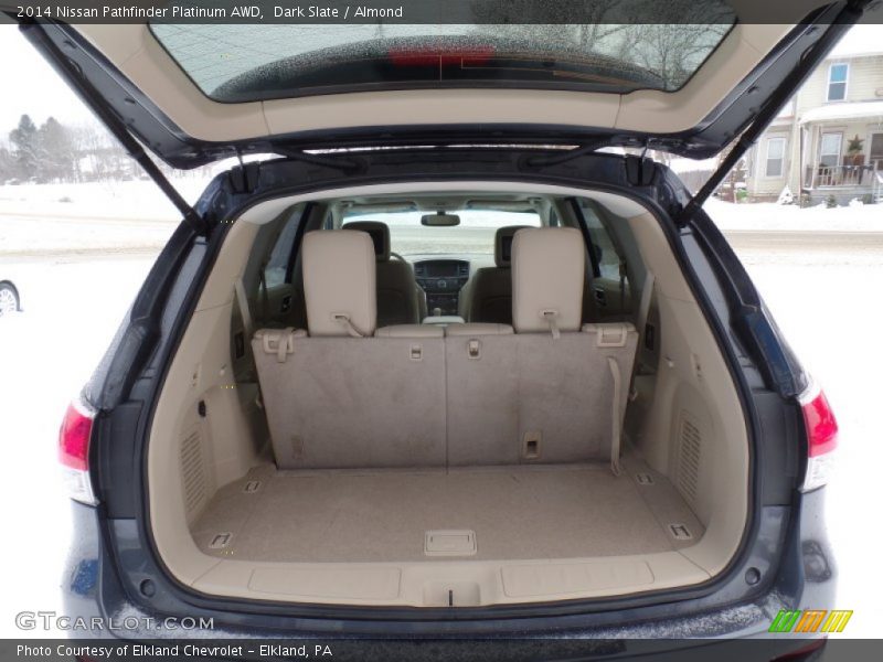 Dark Slate / Almond 2014 Nissan Pathfinder Platinum AWD