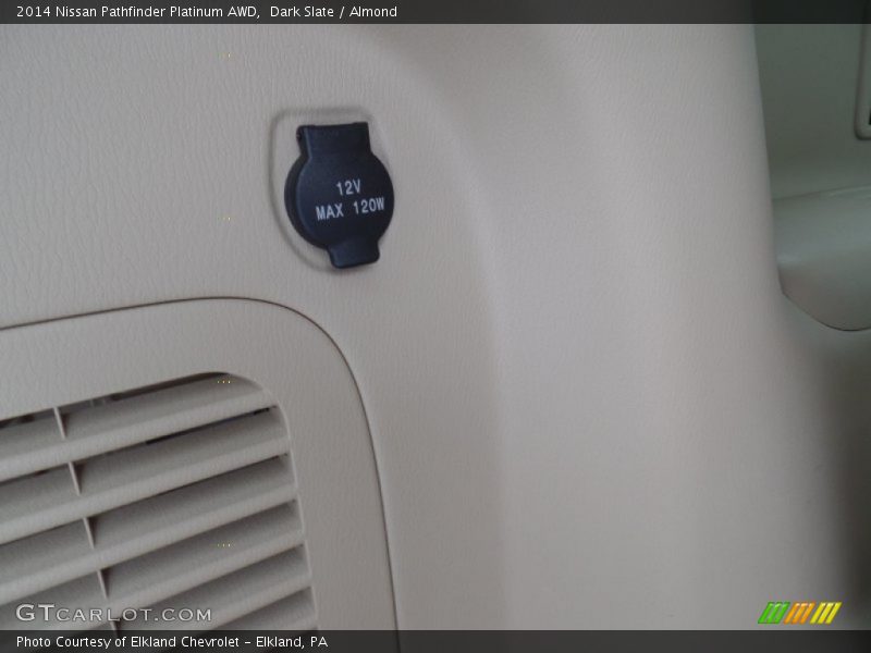 Dark Slate / Almond 2014 Nissan Pathfinder Platinum AWD