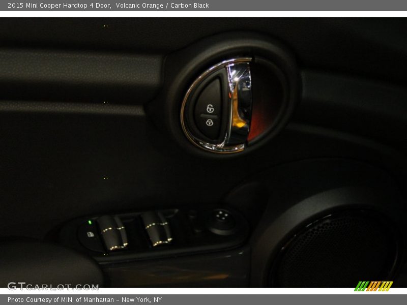 Volcanic Orange / Carbon Black 2015 Mini Cooper Hardtop 4 Door