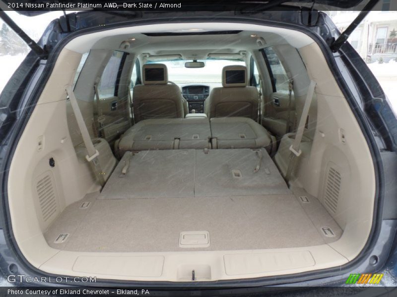 Dark Slate / Almond 2014 Nissan Pathfinder Platinum AWD