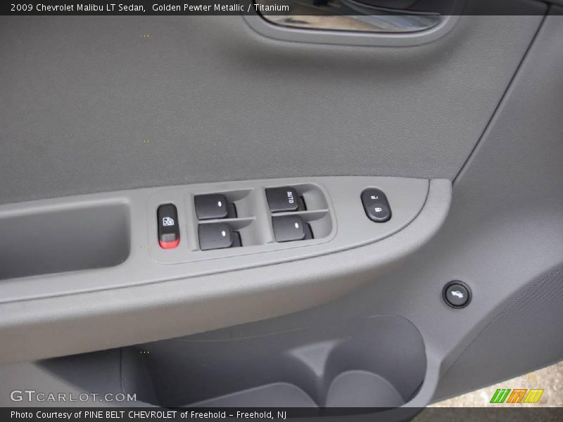 Golden Pewter Metallic / Titanium 2009 Chevrolet Malibu LT Sedan