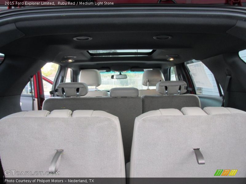 Ruby Red / Medium Light Stone 2015 Ford Explorer Limited