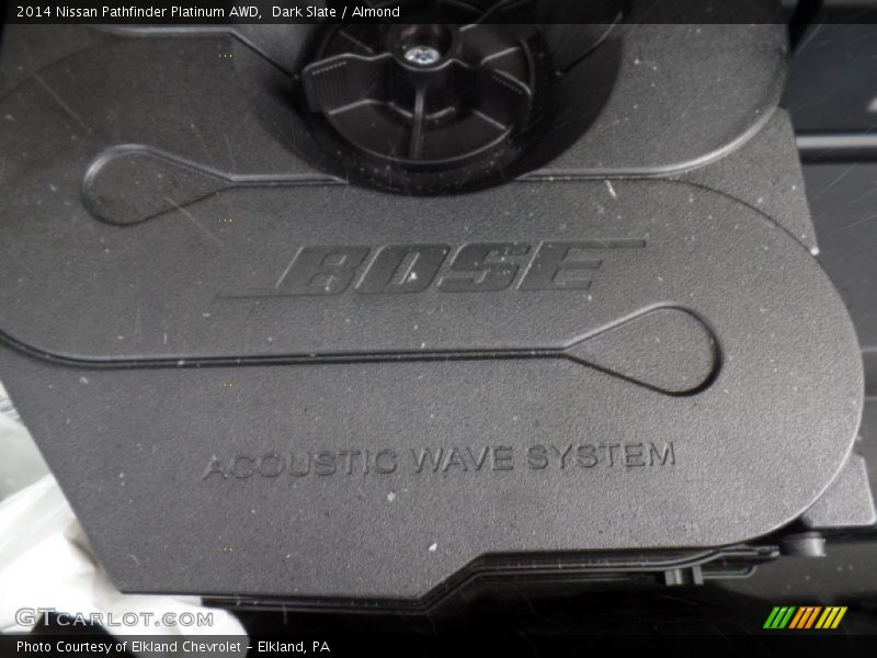 Dark Slate / Almond 2014 Nissan Pathfinder Platinum AWD
