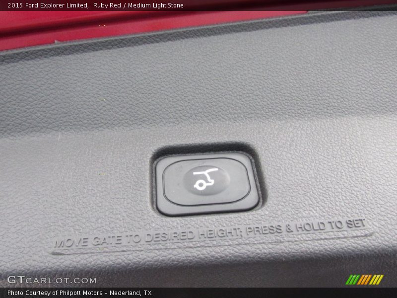 Ruby Red / Medium Light Stone 2015 Ford Explorer Limited