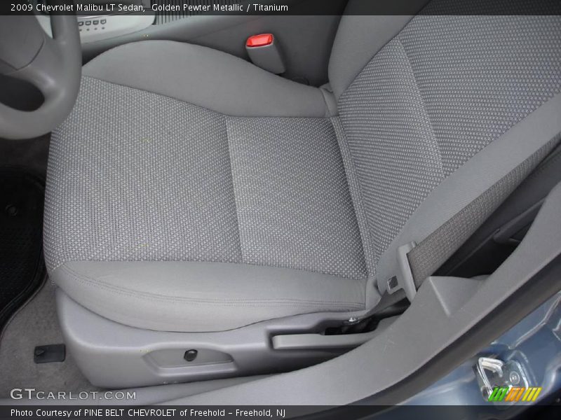 Golden Pewter Metallic / Titanium 2009 Chevrolet Malibu LT Sedan