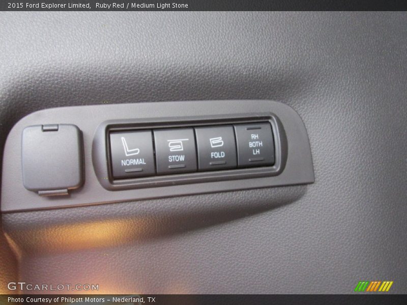Ruby Red / Medium Light Stone 2015 Ford Explorer Limited