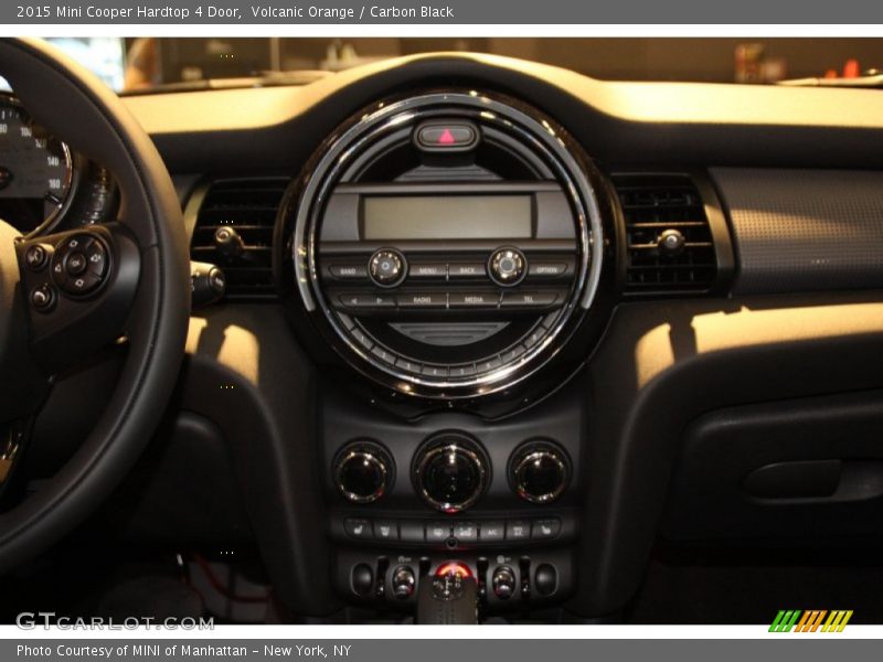 Volcanic Orange / Carbon Black 2015 Mini Cooper Hardtop 4 Door