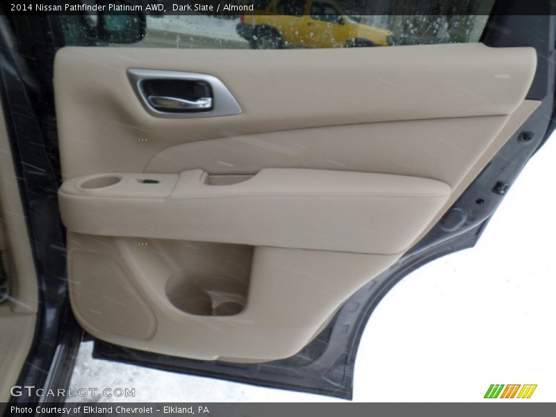 Dark Slate / Almond 2014 Nissan Pathfinder Platinum AWD