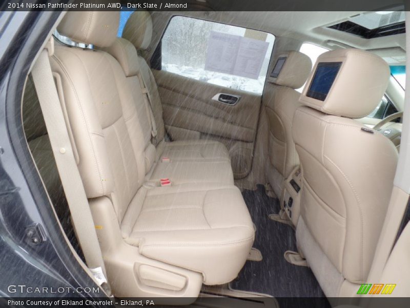 Dark Slate / Almond 2014 Nissan Pathfinder Platinum AWD