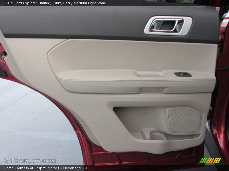 Ruby Red / Medium Light Stone 2015 Ford Explorer Limited