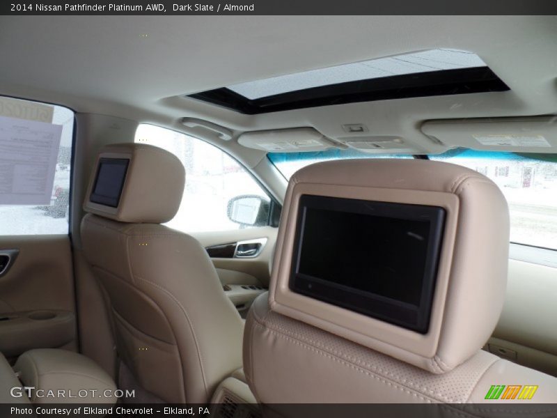 Dark Slate / Almond 2014 Nissan Pathfinder Platinum AWD