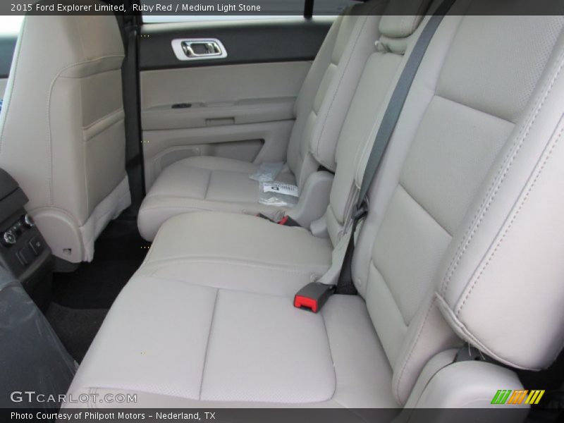 Ruby Red / Medium Light Stone 2015 Ford Explorer Limited