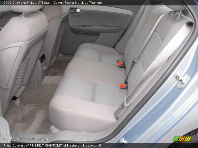 Golden Pewter Metallic / Titanium 2009 Chevrolet Malibu LT Sedan