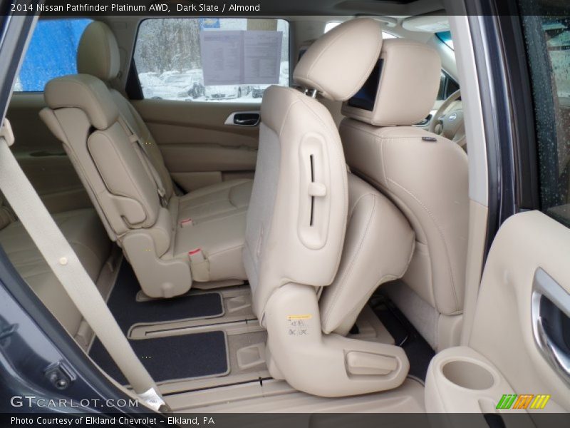 Dark Slate / Almond 2014 Nissan Pathfinder Platinum AWD