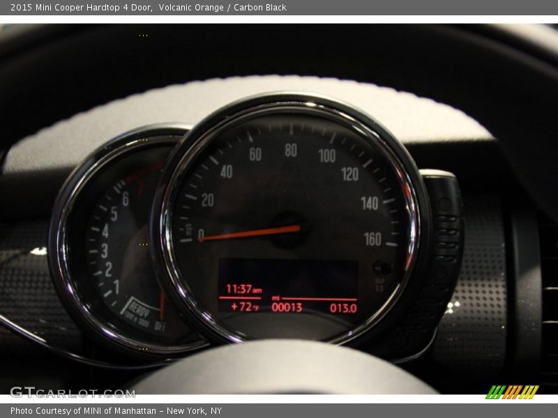 Volcanic Orange / Carbon Black 2015 Mini Cooper Hardtop 4 Door