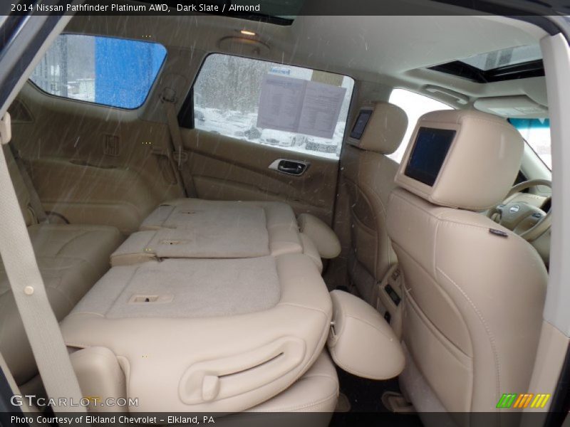 Dark Slate / Almond 2014 Nissan Pathfinder Platinum AWD
