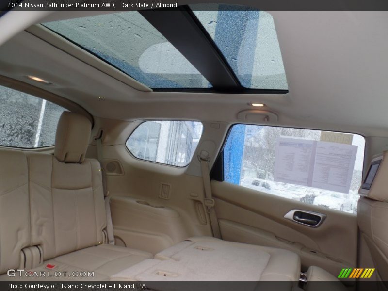 Dark Slate / Almond 2014 Nissan Pathfinder Platinum AWD