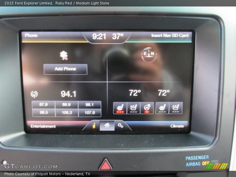 Ruby Red / Medium Light Stone 2015 Ford Explorer Limited