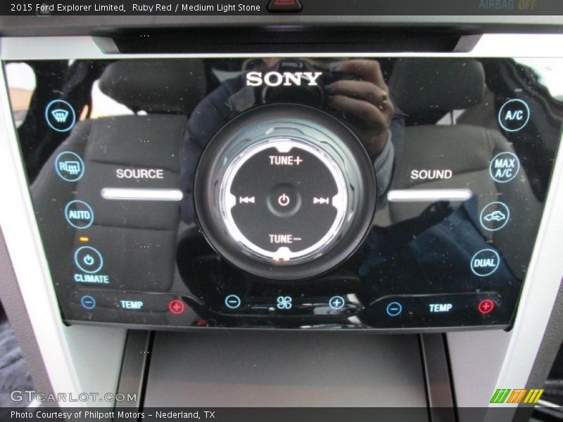 Ruby Red / Medium Light Stone 2015 Ford Explorer Limited