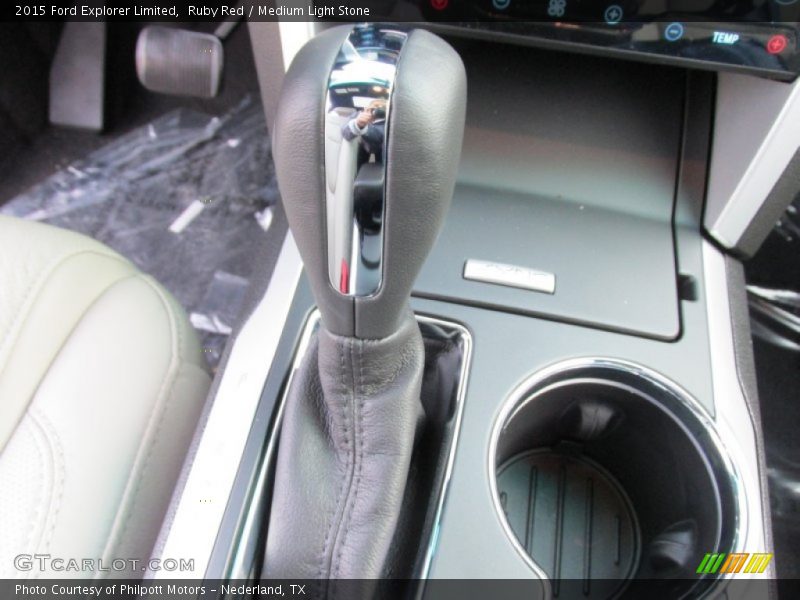 Ruby Red / Medium Light Stone 2015 Ford Explorer Limited