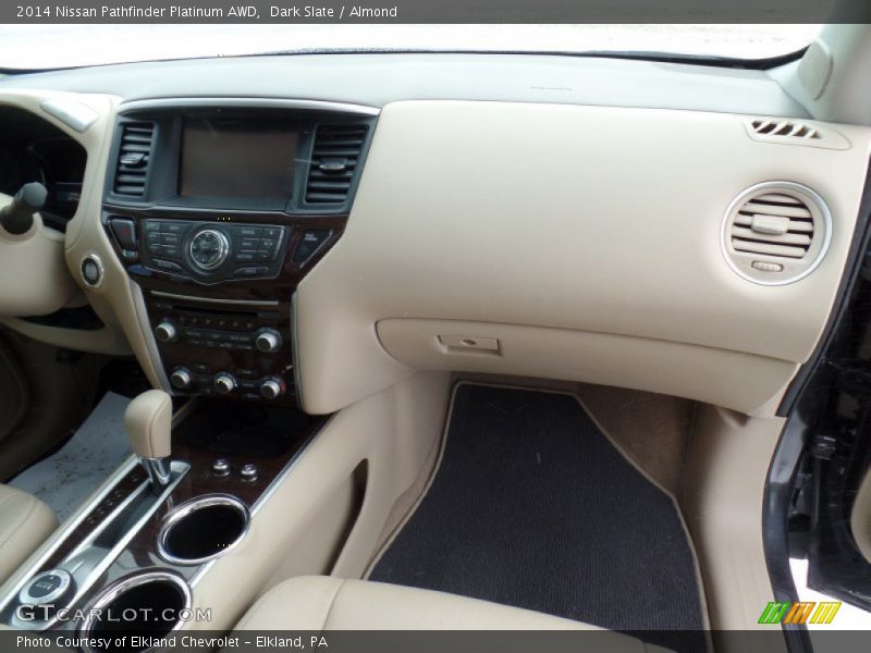 Dark Slate / Almond 2014 Nissan Pathfinder Platinum AWD