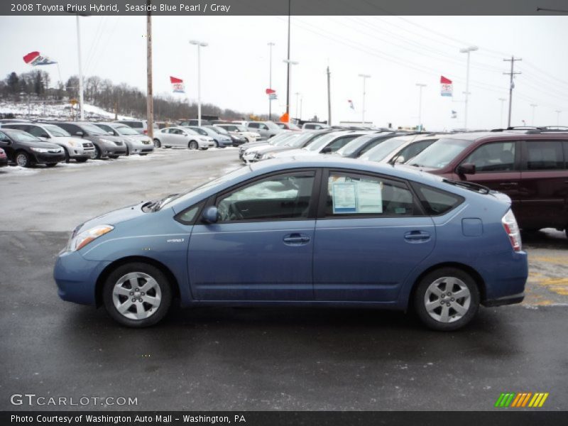 Seaside Blue Pearl / Gray 2008 Toyota Prius Hybrid
