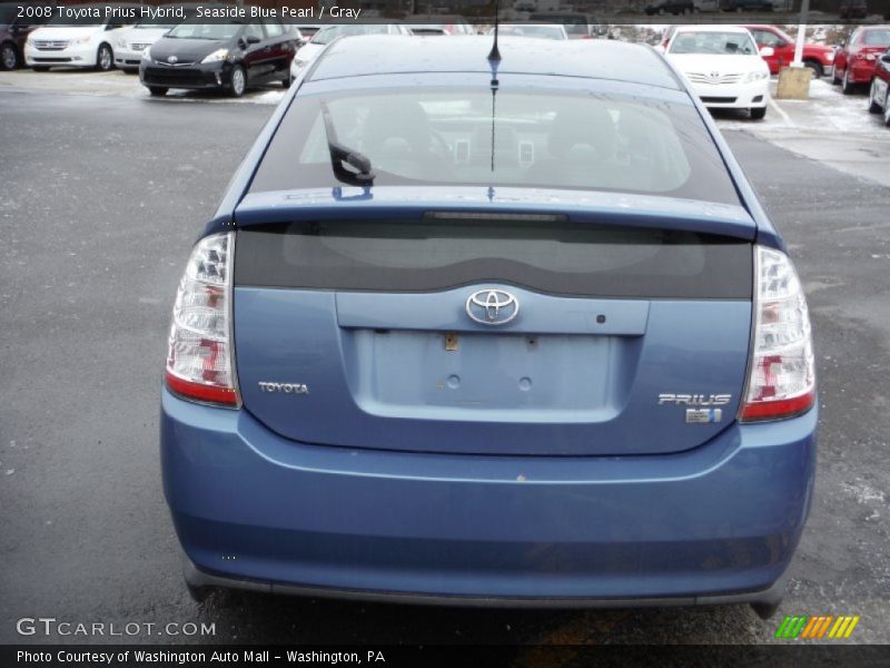 Seaside Blue Pearl / Gray 2008 Toyota Prius Hybrid