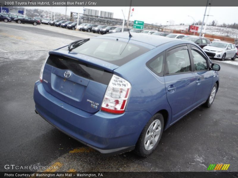 Seaside Blue Pearl / Gray 2008 Toyota Prius Hybrid