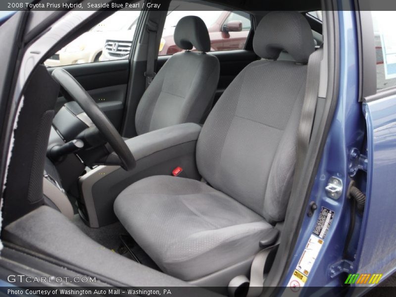 Seaside Blue Pearl / Gray 2008 Toyota Prius Hybrid