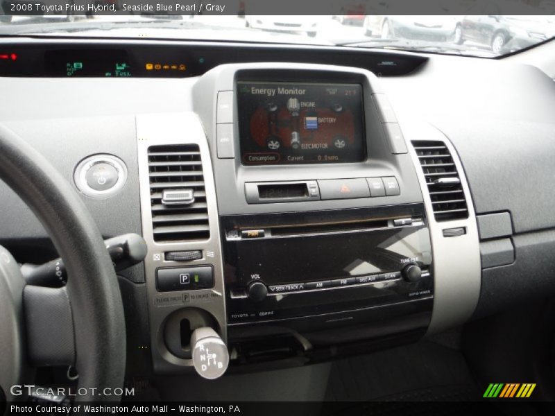 Seaside Blue Pearl / Gray 2008 Toyota Prius Hybrid