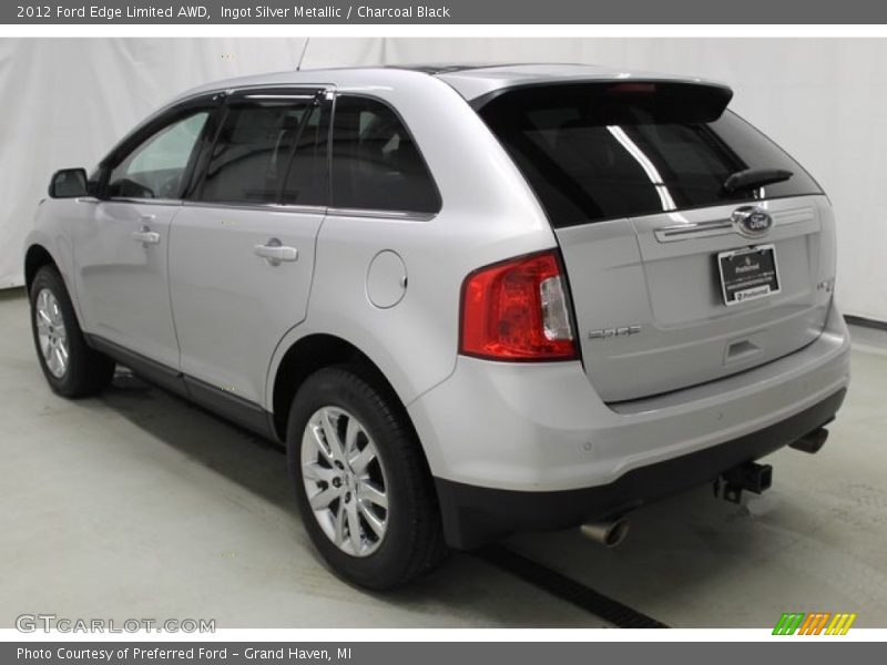 Ingot Silver Metallic / Charcoal Black 2012 Ford Edge Limited AWD