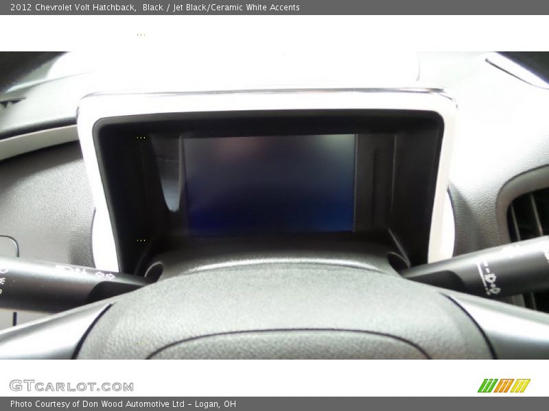 Black / Jet Black/Ceramic White Accents 2012 Chevrolet Volt Hatchback