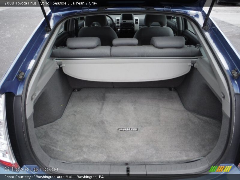 Seaside Blue Pearl / Gray 2008 Toyota Prius Hybrid