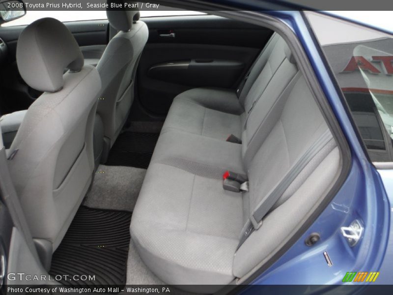 Seaside Blue Pearl / Gray 2008 Toyota Prius Hybrid