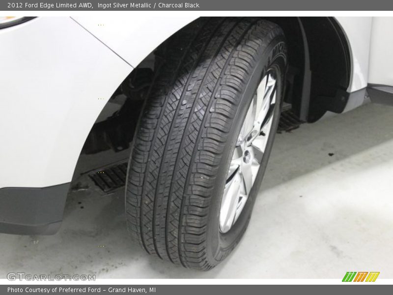 Ingot Silver Metallic / Charcoal Black 2012 Ford Edge Limited AWD