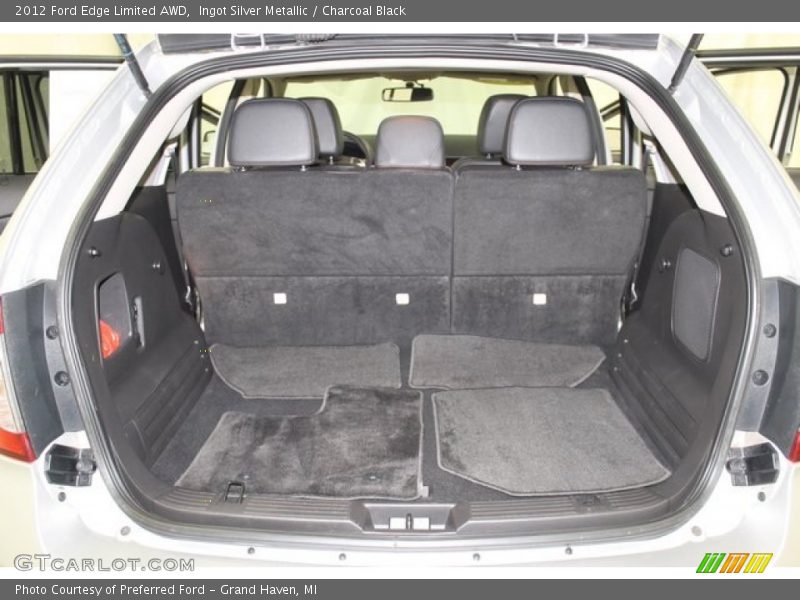Ingot Silver Metallic / Charcoal Black 2012 Ford Edge Limited AWD