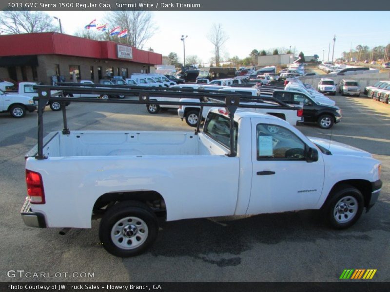 Summit White / Dark Titanium 2013 GMC Sierra 1500 Regular Cab