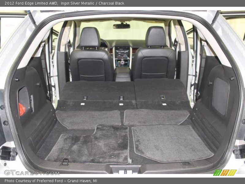 Ingot Silver Metallic / Charcoal Black 2012 Ford Edge Limited AWD
