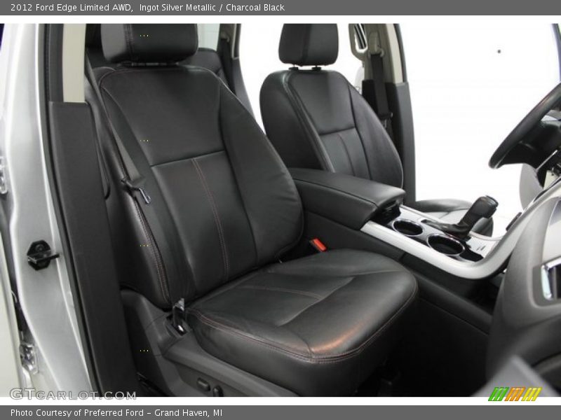 Ingot Silver Metallic / Charcoal Black 2012 Ford Edge Limited AWD