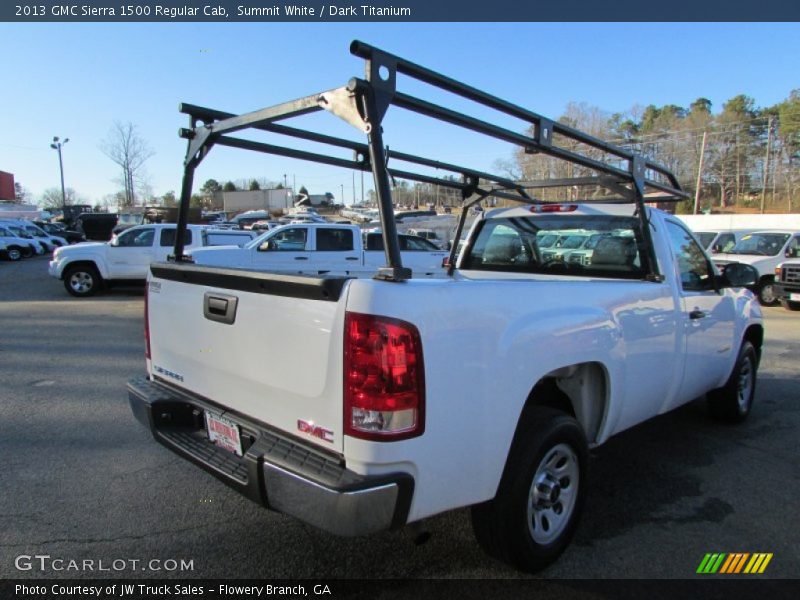 Summit White / Dark Titanium 2013 GMC Sierra 1500 Regular Cab