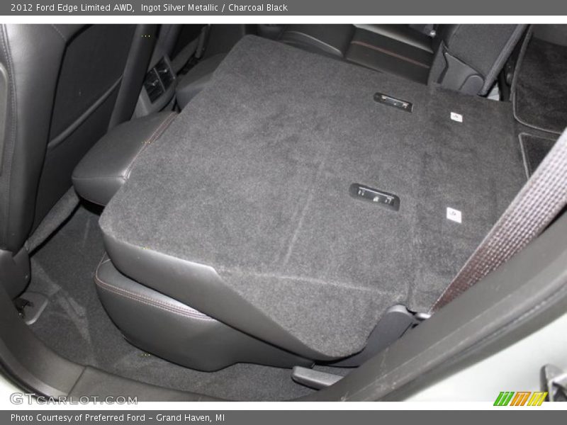 Ingot Silver Metallic / Charcoal Black 2012 Ford Edge Limited AWD